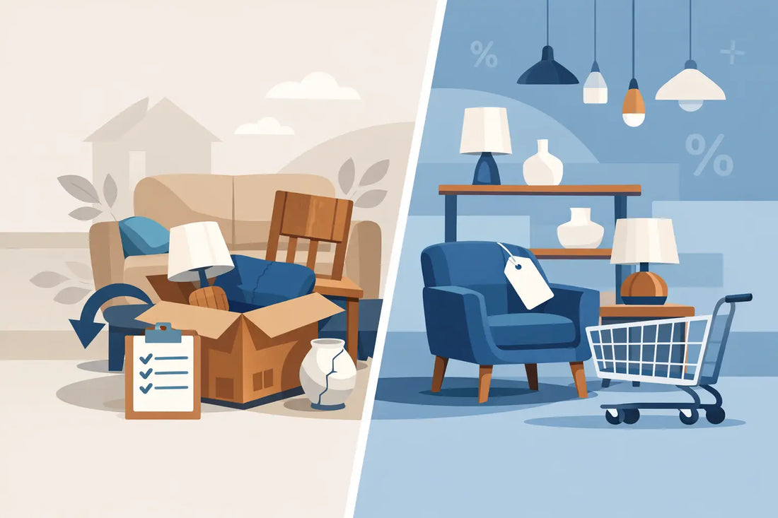 Retouren-Möbel vs. Outlet: Was lohnt sich mehr?