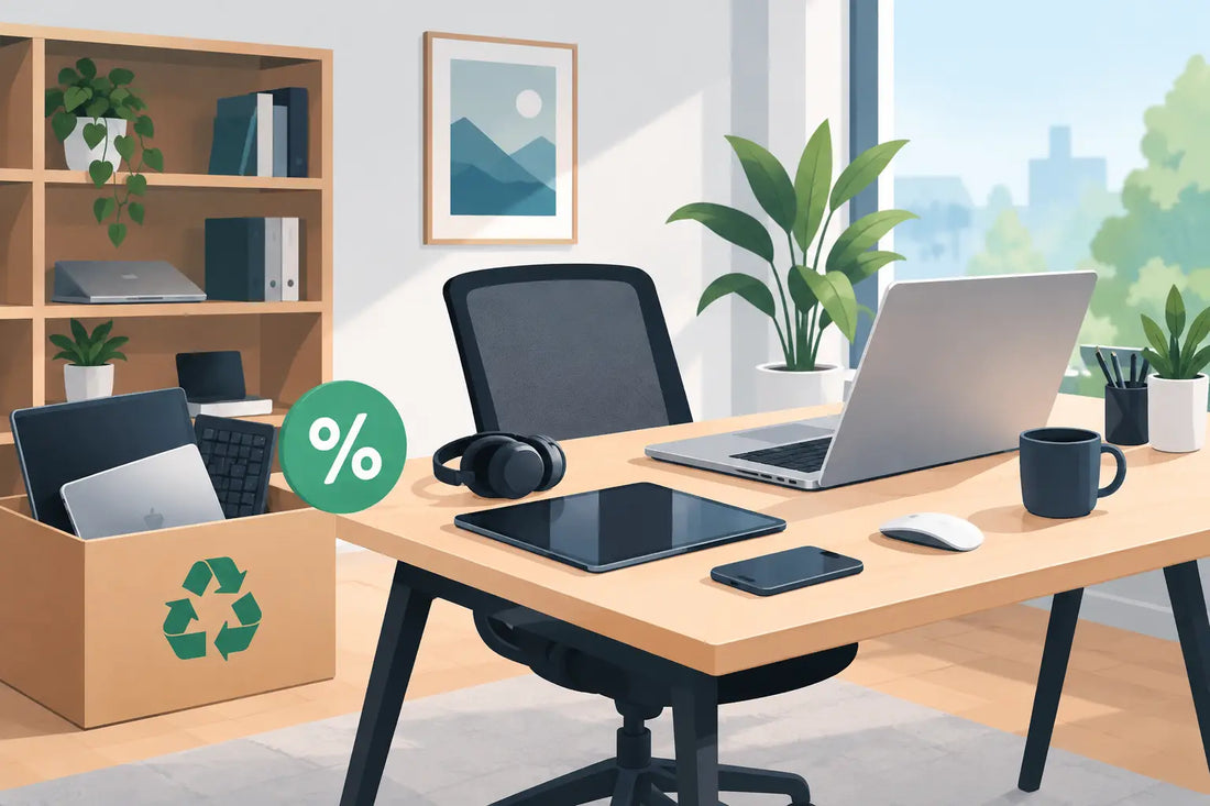 Homeoffice mit B-Ware ausstatten und sparen