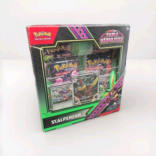 Pokémon Coffret Scalpereur EV6.5 Fable Nébuleuse FR Neuf Scellé Illustration Rar